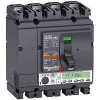 Автоматический выключатель 4П MIC6.2E 160A NSX250HB2 (100кА при 690B) | код. LV433587 | Schneider Electric 